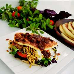 Kebab Pita Indomie Ayam Jamur 